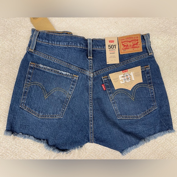 Levi's 501 Original Charleston Night Shorts - Picture 3 of 5